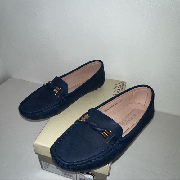 Patrizia by Spring Step Ginera Blue & gold loafers size 7 Women’s - Picture 15 of 15